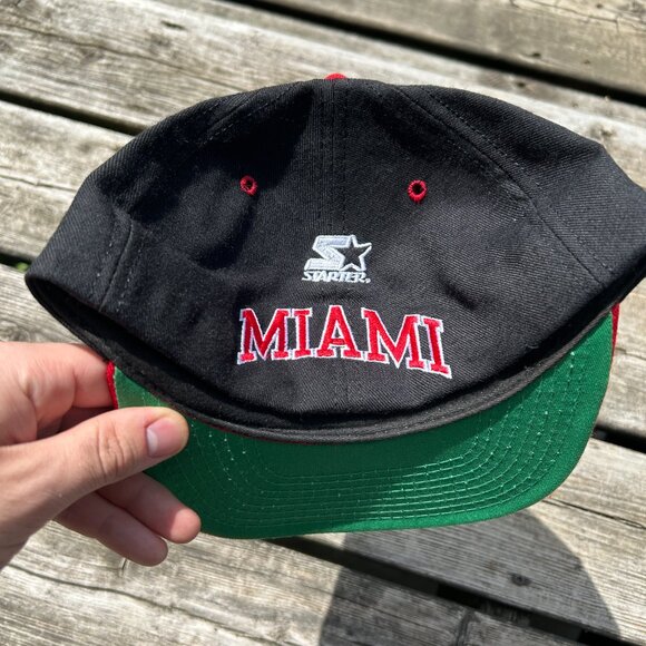Vintage Miami Heat Hat – Starter – Black/Red – Fitted – 90s NBA - Picture 3 of 3